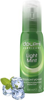 Фото Dolphi Light Mint интимная гель-смазка 100 мл
