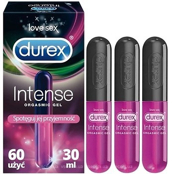 Фото Durex Intense Orgasmic интимная гель-смазка 30 мл