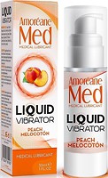 Фото Amoreane Med Liquid Vibrator Peach интимная гель-смазка 30 мл