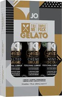 Фото System Jo Limited Edition Tri-Me Triple Pack Gelato набор интимная гель-смазка 3x30 мл