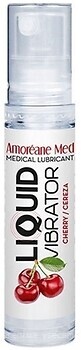 Фото Amoreane Med Liquid Vibrator Cherry интимная гель-смазка 10 мл