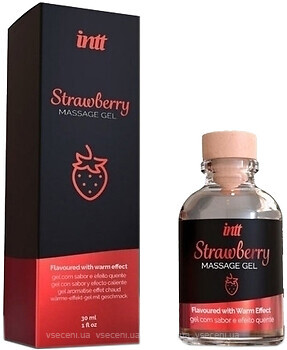 Фото Intt Strawberry интимная гель-смазка 30 мл