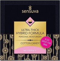 Фото Sensuva Ultra-Thick Hybrid Formula Cotton Candy интимная гель-смазка 6 мл