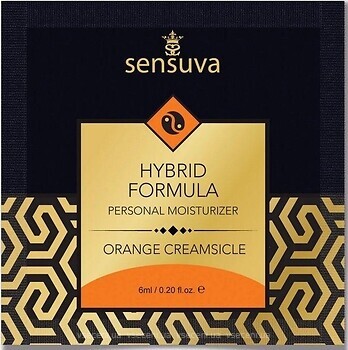 Фото Sensuva Hybrid Formula Orange Creamsicle интимная гель-смазка 6 мл