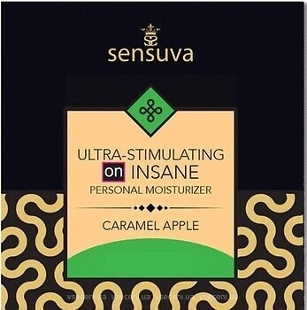 Фото Sensuva Ultra-Stimulating On Insane Caramel Apple интимная гель-смазка 6 мл