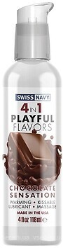 Фото Swiss Navy 4 in 1 Chocolate Sensation интимная гель-смазка 118 мл
