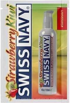 Фото Swiss Navy Strawberry Kiwi интимная гель-смазка 5 мл