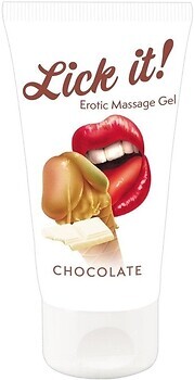 Фото Lick-it Chocolate массажная интимная гель-смазка 50 мл