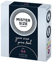 Фото Orion Mister Size 64 мм презервативы 3 шт.