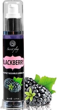 Фото Secret Play Blackberry Hot Effect Kissable Lubricant интимная гель-смазка 50 мл