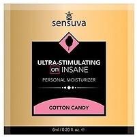 Фото Sensuva Ultra-Stimulating On Insane Cotton Candy интимная гель-смазка 6 мл