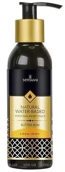 Фото Sensuva Natural Water-Based Butter Rum интимная гель-смазка 125 мл