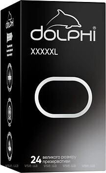 Фото Dolphi XXXXXL презервативы 24 шт