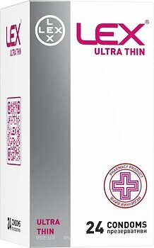 Фото LEX Ultra Thin презервативы 24 шт