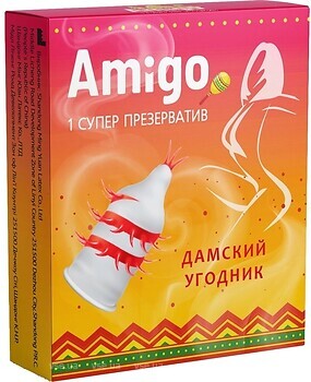 Фото Amigo Дамский угодник презерватив 1 шт.