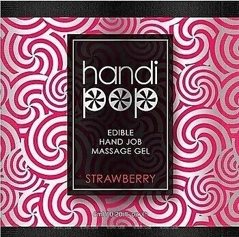 Фото Sensuva Handipop Strawberry интимная гель-смазка 6 мл