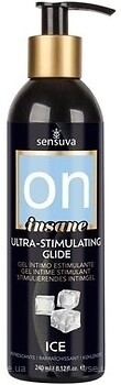 Фото Sensuva Ultra-Stimulating On Insane Ice интимная гель-смазка 240 мл