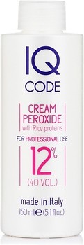 Фото IQ code Cream Peroxide 12% 40 vol 150 мл