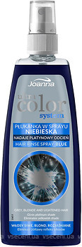 Фото Joanna Ultra Color System Hair Rinse Spray Голубой