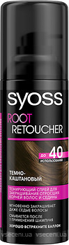 Фото Syoss Root Retoucher темно-каштановый