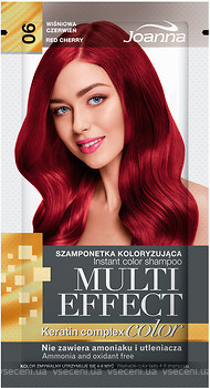 Фото Joanna Multi Effect Color 06 вишневый красный