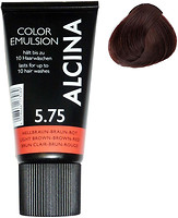 Фото Alcina Color Emulsion 5.75 светлый шатен коричнево-красный