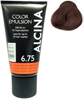 Фото Alcina Color Emulsion 6.75 темный блондин коричнево-красный