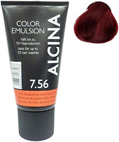 Фото Alcina Color Emulsion 7.56 средний блондин красно-фиолетовый