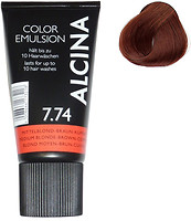 Фото Alcina Color Emulsion 7.74 средний блондин коричнево-медный