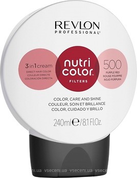 Фото Revlon Professional Nutri Color Filters 500 пурпурно-красный 240 мл