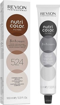 Фото Revlon Professional Nutri Color Filters 524 медно-жемчужно-коричневый