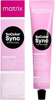 Фото Matrix SoColor Sync Pre-Bonded Alkaline Toner на щелочной основе 11V Белый блонд