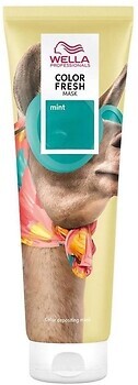 Фото Wella Professionals Color Fresh Mask Mint Бирюзовый