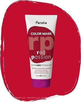 Фото Fanola Color Mask For Hair красная страсть