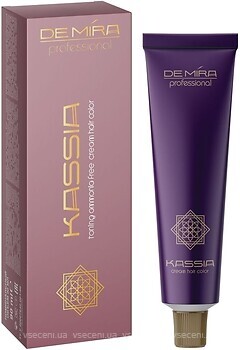 Фото DeMira Professional Kassia Toning Ammonia Free Cream Hair Color 10/65 фиолетово-красный блонд