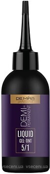 Фото DeMira Professional Demi-Permanent Liquid Gel-Tint 5/1 светлый шатен