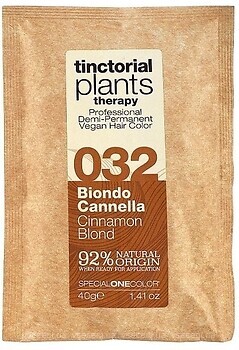 Фото Trendy Hair Tinctorial Plants Therapy Demi-Permanent Vegan Hair Color 32 Cinnamon Blond коричневый блондин