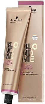 Фото Schwarzkopf Professional BlondMe Pastel Toning Clear прозрачный