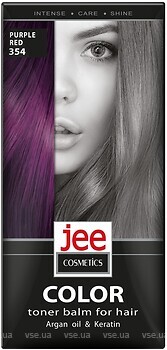 Фото Jee Cosmetics 354 фиолетово-красный
