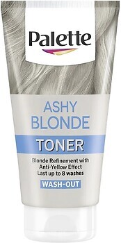 Фото Palette Toner Ashy Blonde пепельный блондин