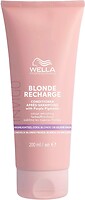 Фото Wella Professionals Invigo Blonde Recharge Conditioner For Cool Blonde холодный блондин