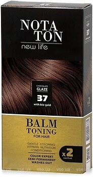Фото Notaton New Life Balm Toning 37 шоколадная глазурь 2x30 мл