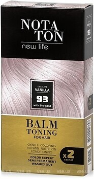 Фото Notaton New Life Balm Toning 93 нежная ваниль 2x30 мл