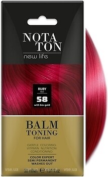 Фото Notaton New Life Balm Toning 58 рубиново-красный 30 мл