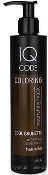 Фото IQ code Color Mask Cool Brunette холодный каштановый