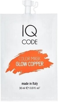 Фото IQ code Color Mask Glow Copper сияющий медный