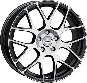 Фото Autec Hexano (7.5x17/4x100 ET38 d70.1) Black Matt Polished