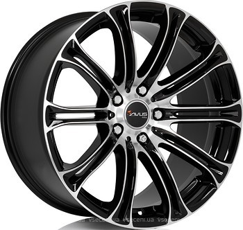 Фото AVUS AC-MB1 (8x17/5x120 ET34 d72.6) Black Polished