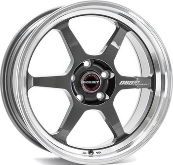Фото Borbet DB8/GT (9.5x18/5x100 ET30 d64.1) Graphite Rim Polished