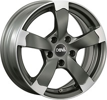 Фото DBV Torino 2 (6.5x15/5x114.3 ET45 d67.1) Anthracite Matt Polished